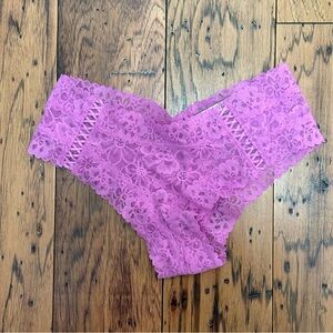 Victoria's Secret Pink Lace Panties Size Small